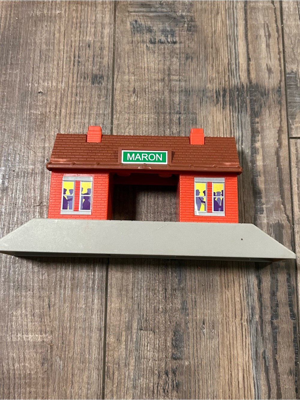 Thomas & Friends Maron Station Depot Trackmaster Train Mattel Building Track